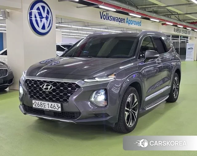 Hyundai Santa Fe TM 2019 Серый из Кореи