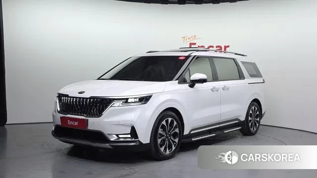 Kia Carnival 4th generation 2021 Белый из Кореи