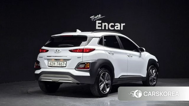 Hyundai Kona 2019 Белый из Кореи