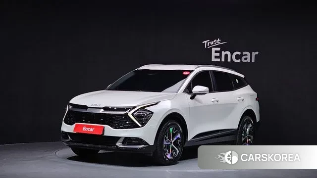 Kia Sportage 5th Generation Hybrid 2022 Белый из Кореи