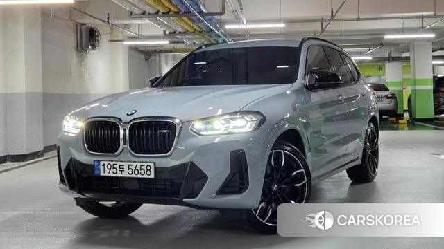 BMW X3 (G01) 2022 Серебристо-серый из Кореи
