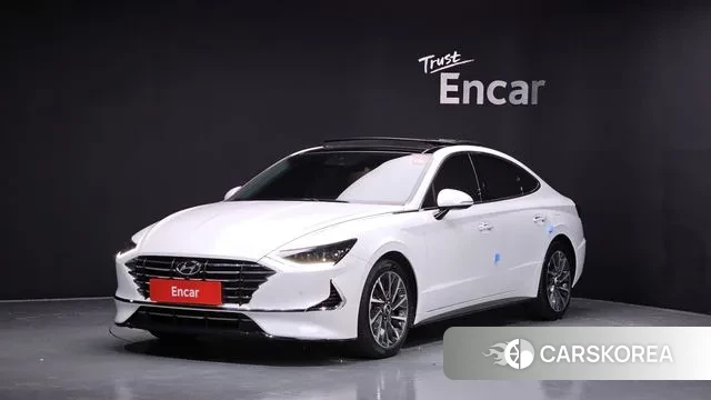 Hyundai Sonata (DN8) 2019 Белый из Кореи