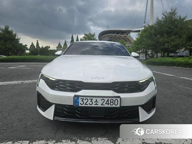 Kia The New K5 Hybrid 3rd generation 2024 Белый из Кореи