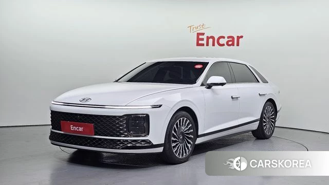 Hyundai Grandeur Hybrid (GN7) 2023 Белый из Кореи