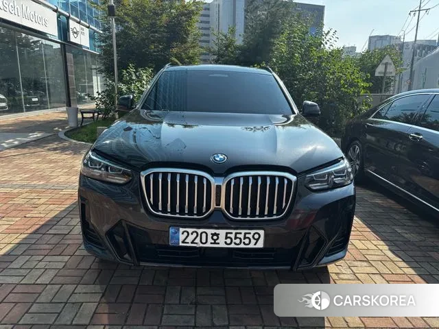 BMW X3 (G01) 2023 Серый из Кореи