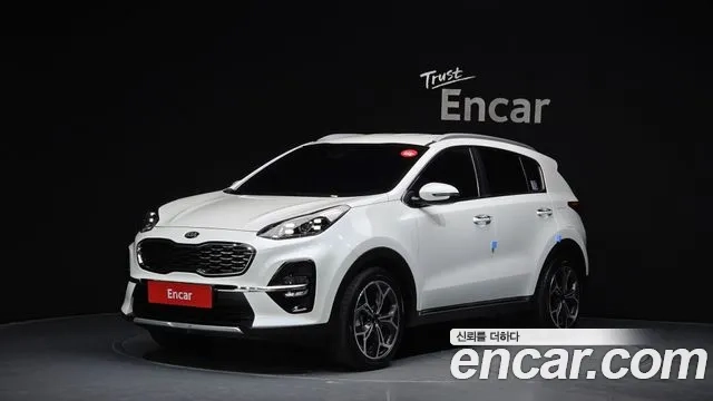 Kia Sportage The Bold 2021 Белый из Кореи