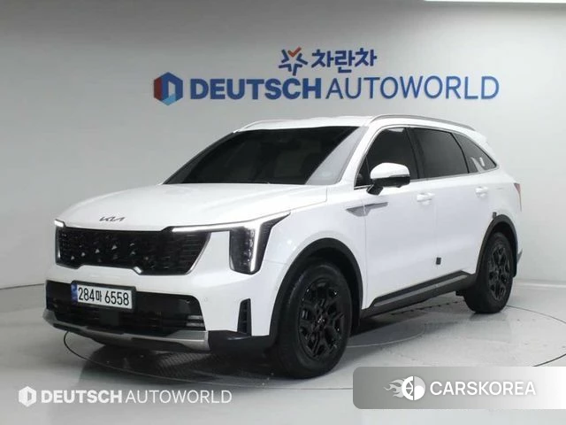 Kia The New Sorento 4th Generation 2024 Белый из Кореи