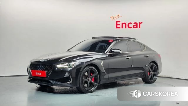Genesis G70 2018 Черный из Кореи