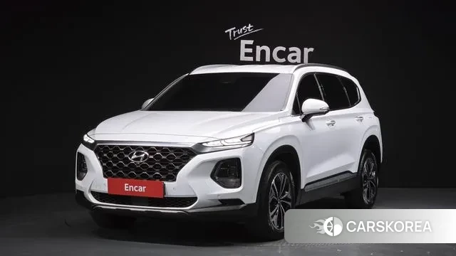 Hyundai Santa Fe TM 2019 Белый из Кореи