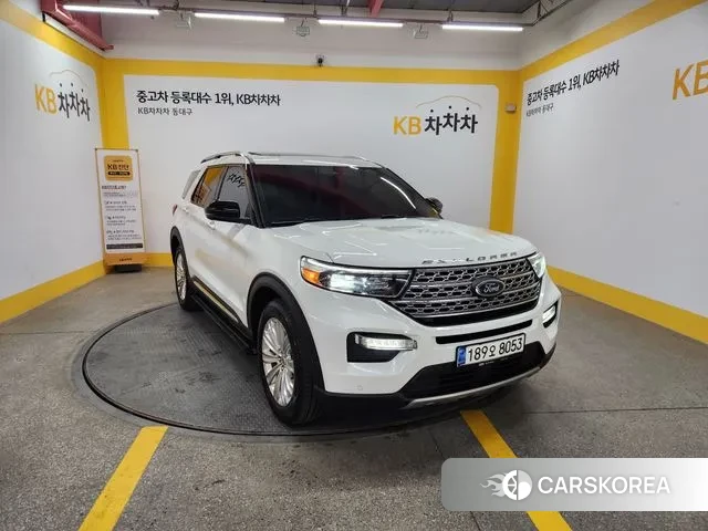 Ford Explorer 6th Generation 2020 Белый из Кореи