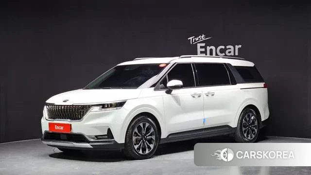 Kia Carnival 4th generation 2021 Белый из Кореи