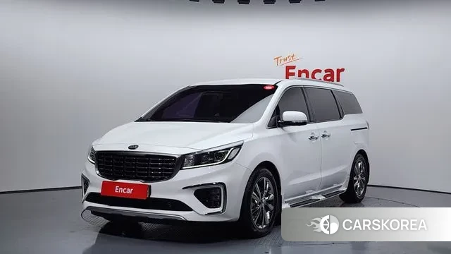 Kia The New Carnival 2018 Белый из Кореи