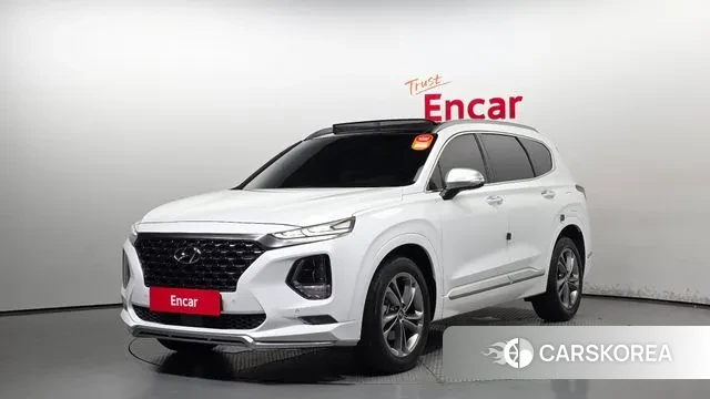Hyundai Santa Fe TM 2018 Белый из Кореи