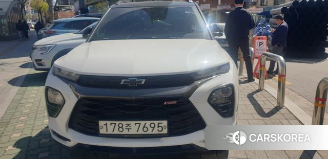 Chevrolet (GM Daewoo) Trailblazer 2020 Белый из Кореи