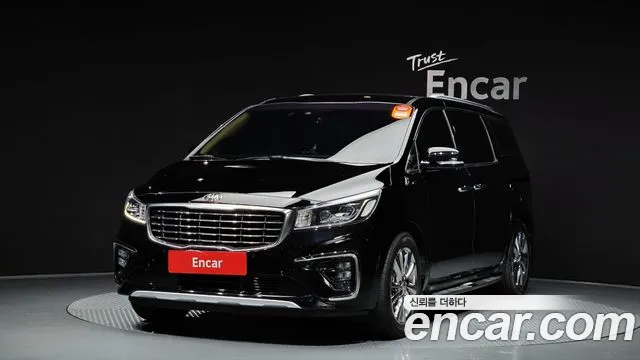 Kia The New Carnival 2019 Черный из Кореи