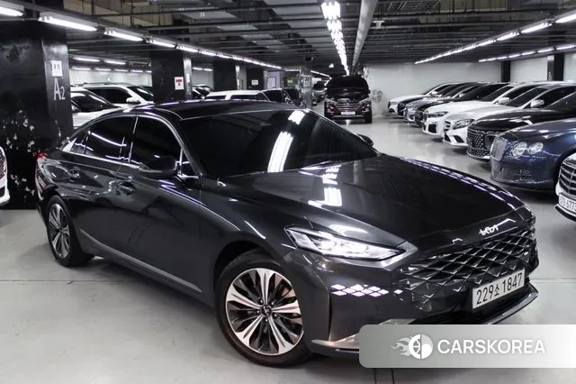 Kia K8 2021 Серый из Кореи