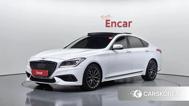 Genesis G80 2018 Белый из Кореи