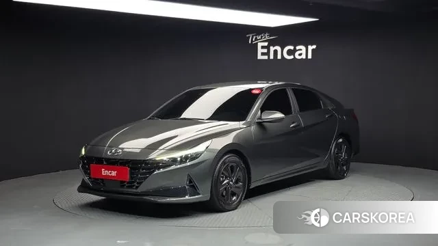 Hyundai Avante Hybrid (CN7) 2020 Серый из Кореи