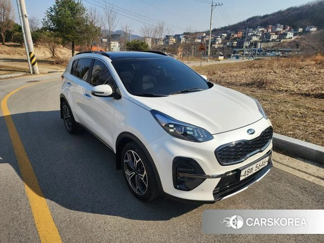 Kia Sportage The Bold 2018 Белый из Кореи