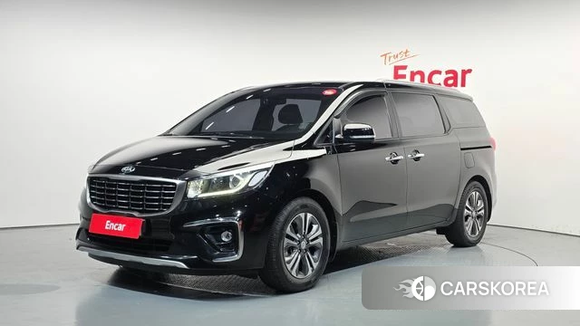 Kia The New Carnival 2019 Черный из Кореи