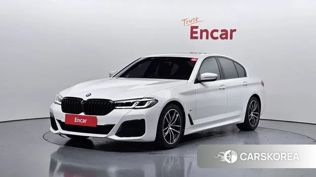 BMW 5 Series (G30) 2022 Белый из Кореи