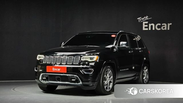 Jeep Grand Cherokee 2021 Черный из Кореи