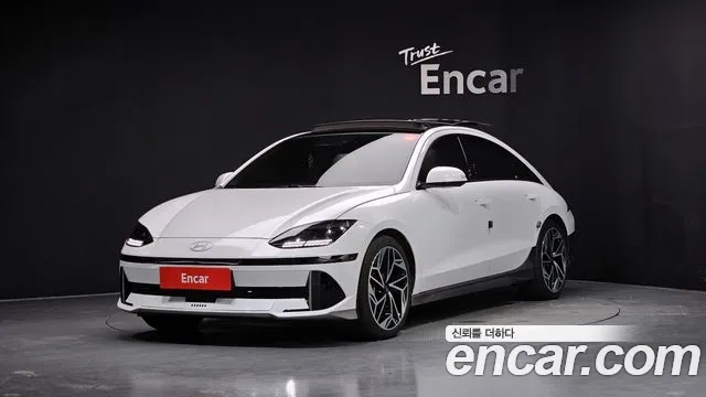 Hyundai Ionic 6 2022 Белый из Кореи