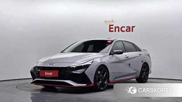 Hyundai Avante (CN7) 2023 Серый из Кореи