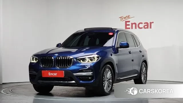 BMW X3 (G01) 2020 Синий из Кореи