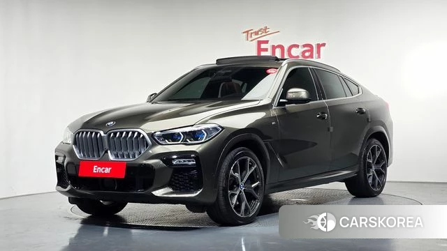 BMW X6 (G06) 2021 Песочный из Кореи