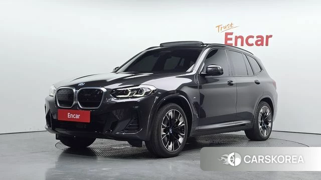 BMW iX3 2022 Серый из Кореи