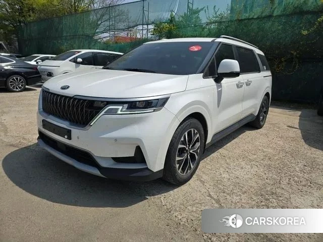 Kia Carnival 4th generation 2021 Белый из Кореи