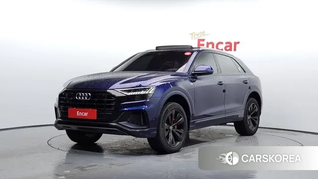 Audi Q8 (4M) 2021 Синий из Кореи