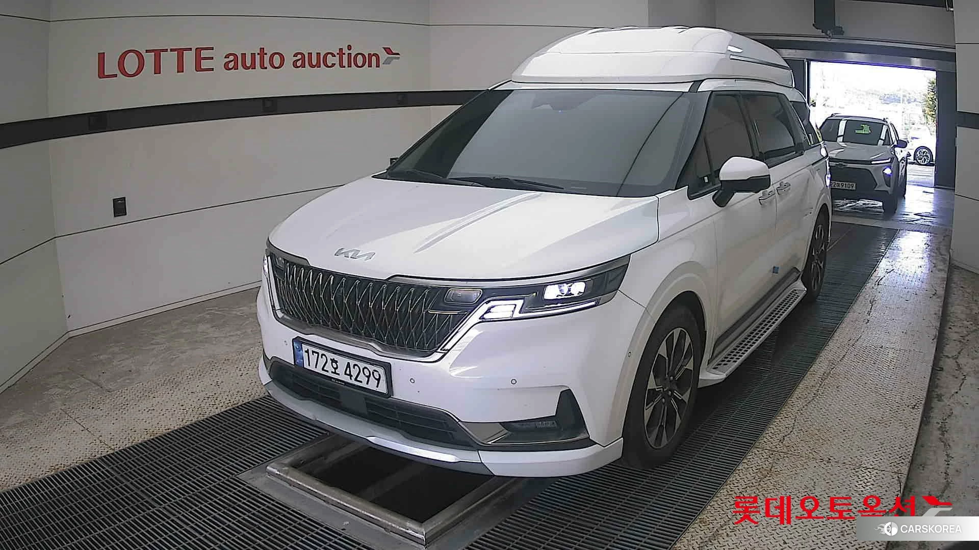 Kia Carnival Hairimujin 2023 Snow White Pearl (optional) из Кореи