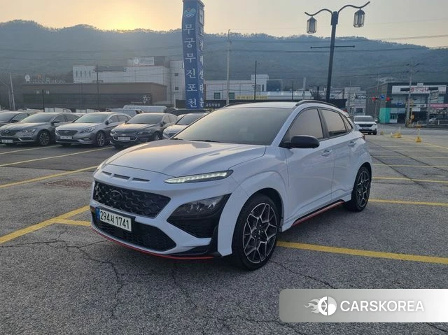 Hyundai The New Kona 2022 Небесно-голубой из Кореи