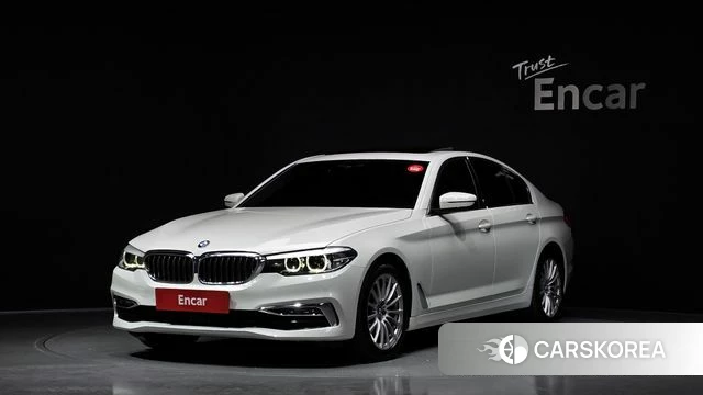 BMW 5 Series (G30) 2019 Белый из Кореи