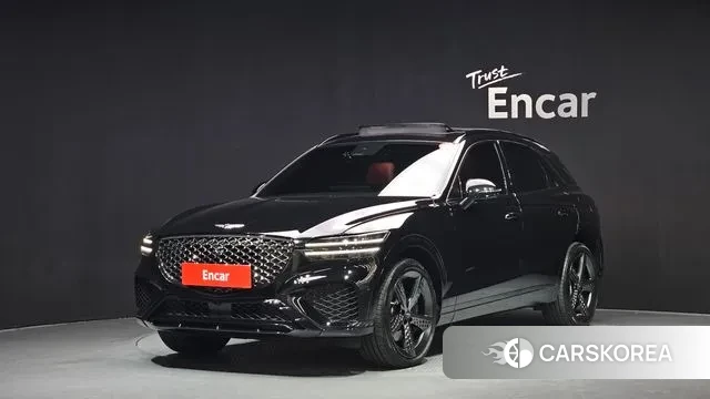 Genesis GV70 2021 Черный из Кореи