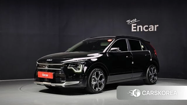 Kia Di Ol Nu Niro 2022 Черный из Кореи