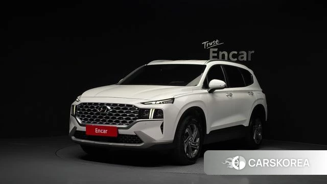 Hyundai The New Santa Fe 2021 Белый из Кореи