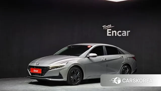 Hyundai Avante (CN7) 2020 Серебристо-серый из Кореи
