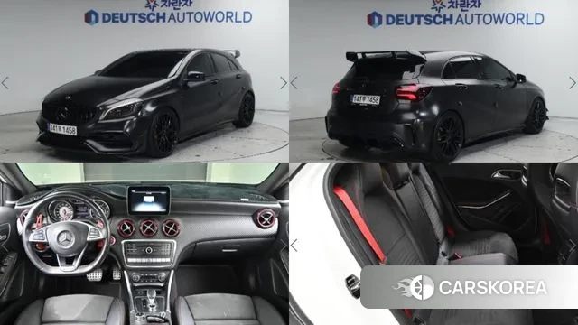 Mercedes-Benz A-Class W176 2018 Белый из Кореи