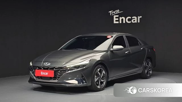 Hyundai Avante (CN7) 2022 Серый из Кореи