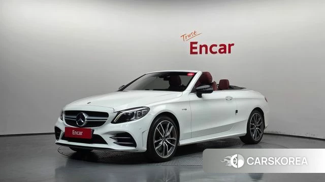 Mercedes-Benz C-Class W205 2019 Белый из Кореи