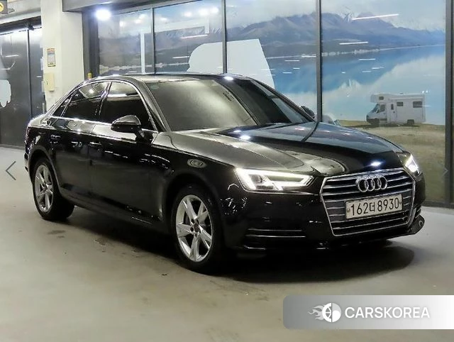Audi A4 (B9) 2018 Черный из Кореи