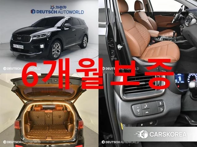 Kia The New Sorento 2019 Черный из Кореи