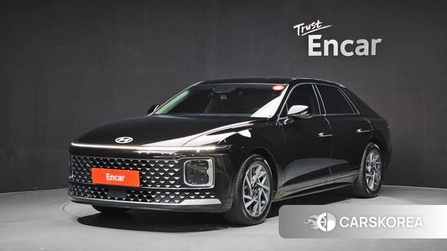 Hyundai Grandeur (GN7) 2024 Черный из Кореи