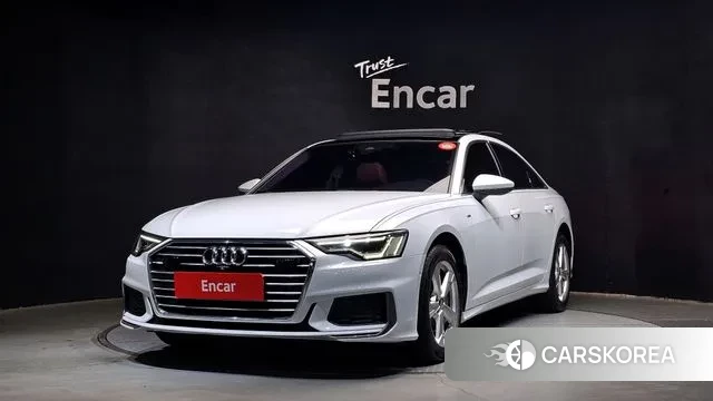 Audi A6 (C8) 2020 Белый из Кореи