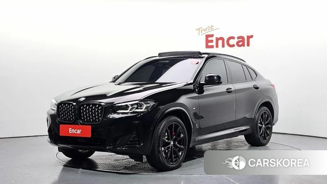 BMW X4 (G02) 2025 Черный из Кореи