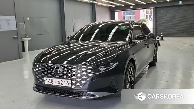Hyundai The New Grandeur IG Hybrid 2020 Черный из Кореи
