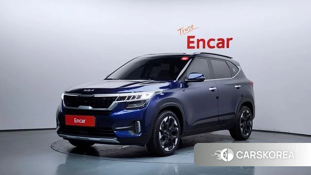 Kia Seltos 2021 Синий из Кореи